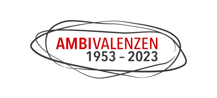Logo des Forschungsverbundes Ambivalenzen 1953 – 2023